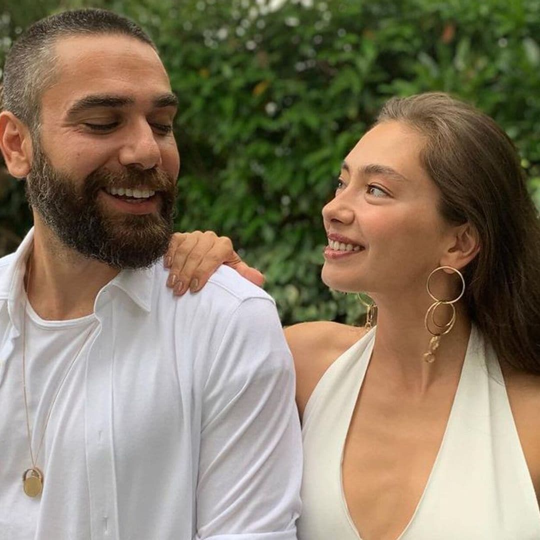 Neslihan Atagül y su romántica felicitación de cumpleaños a su esposo Kadir Doğulu