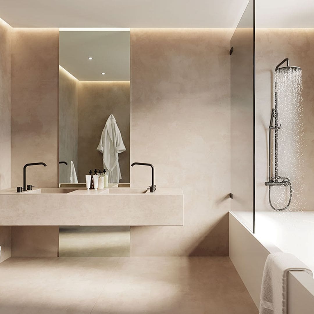 Cómo reformar y decorar el baño con microcemento