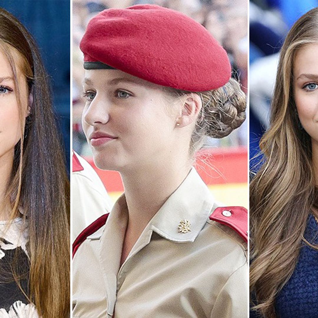 El mejor peinado de la princesa Leonor en 2023 según los lectores de ¡HOLA!
