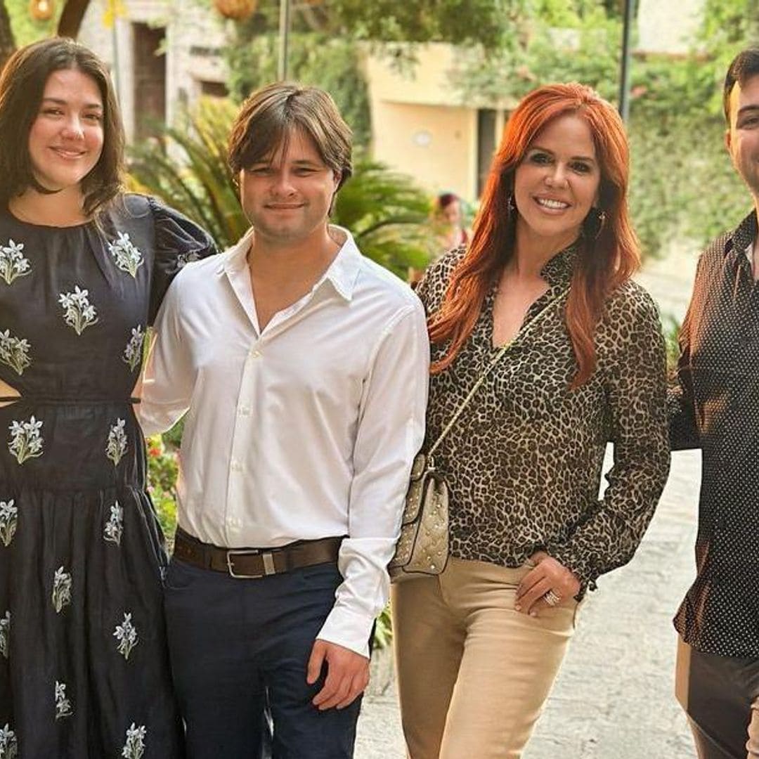 María Celeste Arrarás recupera la sonrisa de la mano de sus hijos en un viaje a México