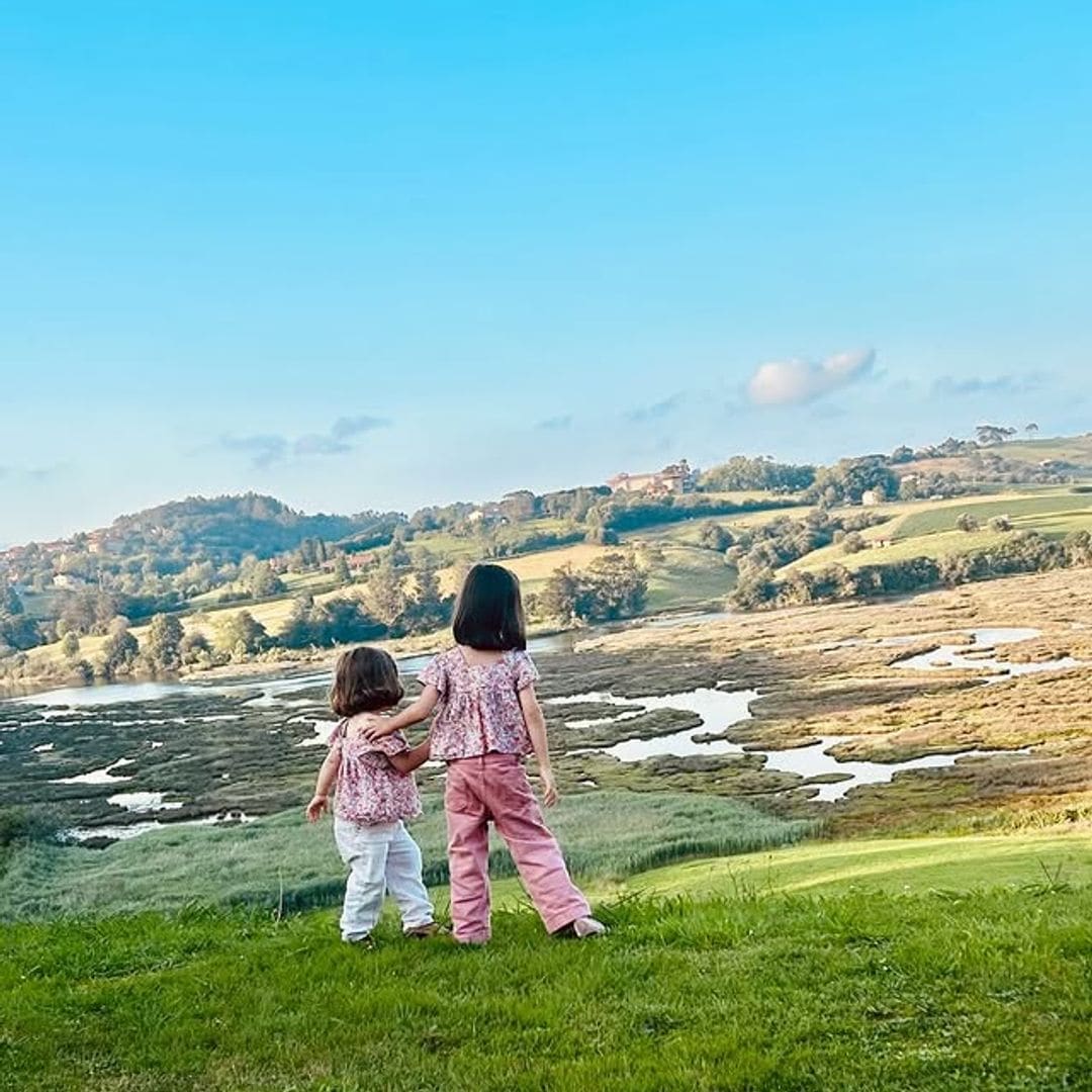 Sofía Palazuelo comparte una tierna foto de sus hijas