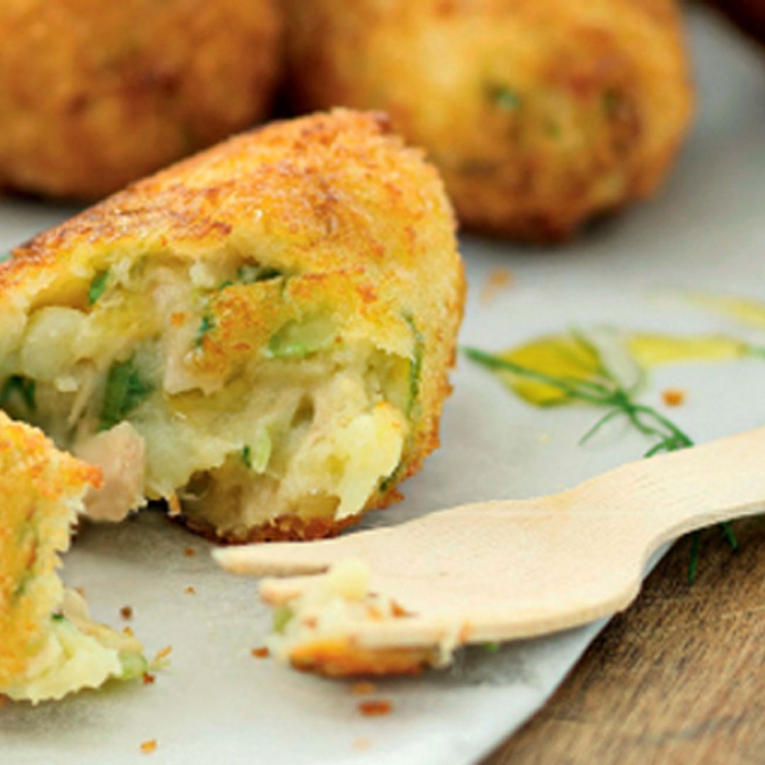 Croquetas de atún y eneldo