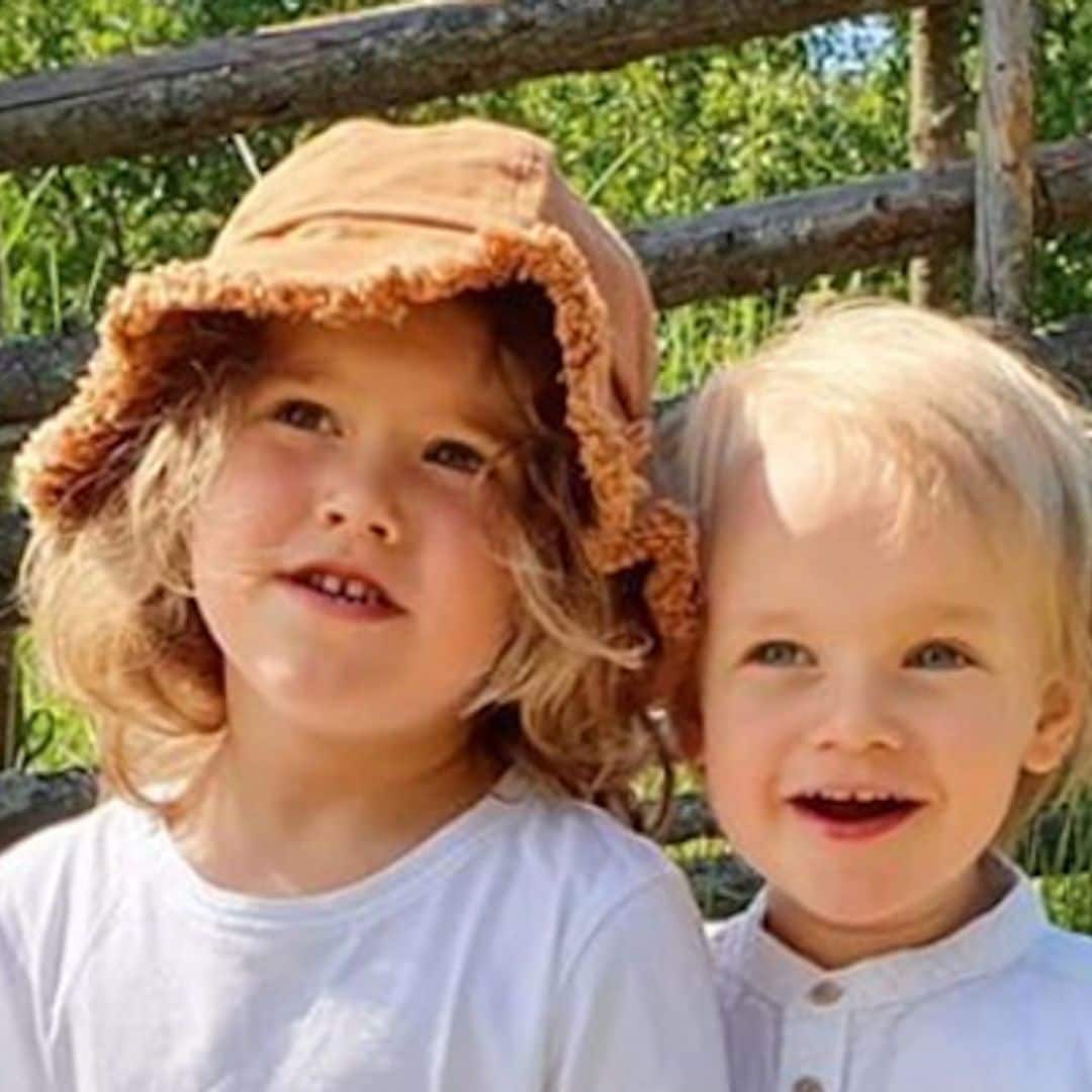 Sofia de Suecia se pone tras la cámara y capta una bucólica postal de sus pequeños para inaugurar al verano