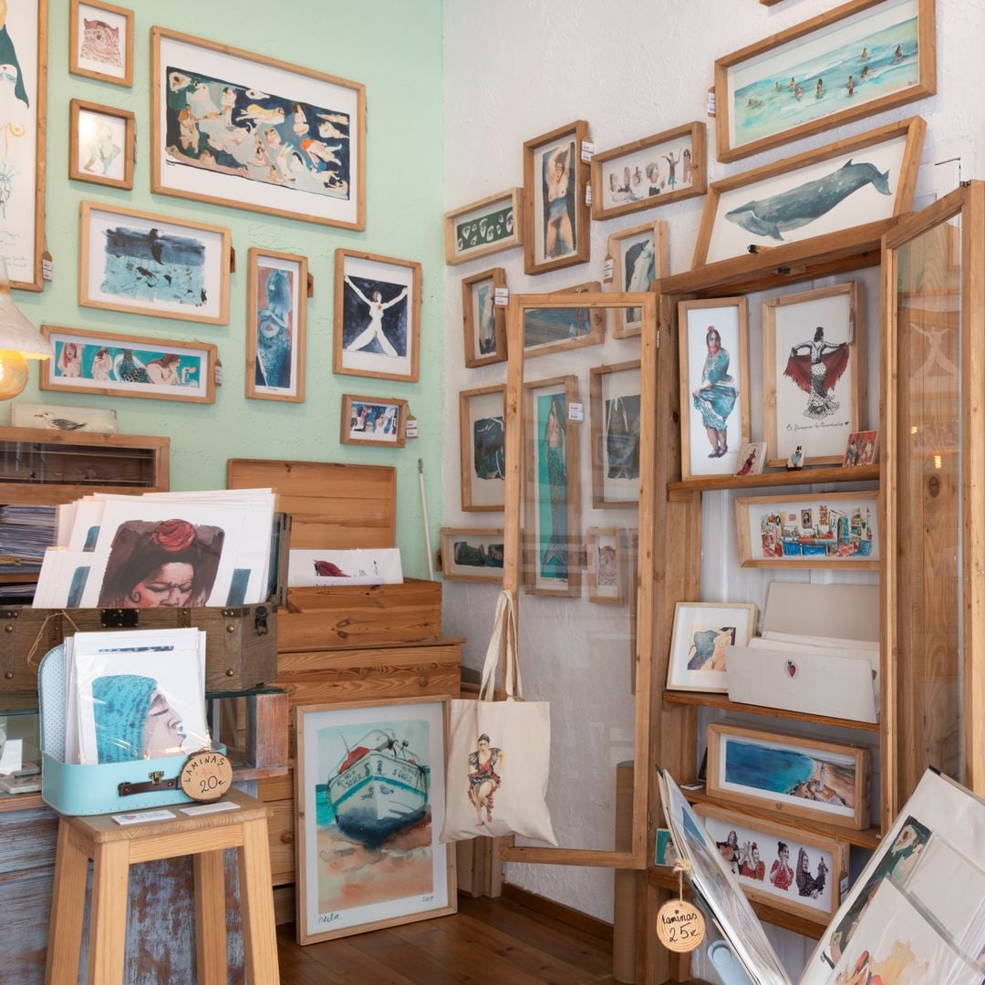 Tienda de arte de Neila Pascual, Zahara de los Atunes, Cádiz