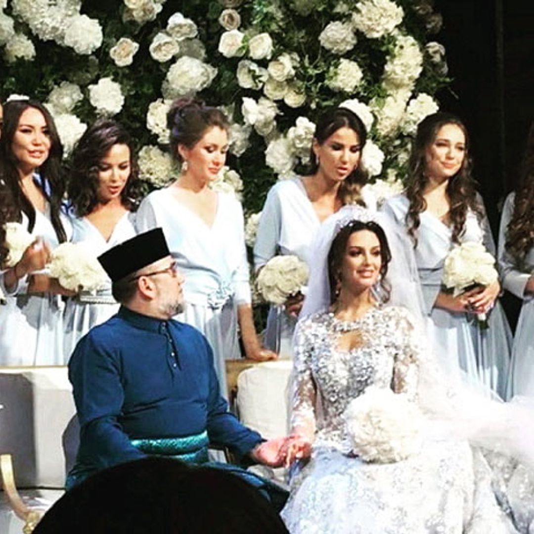 La fabulosa boda del rey de Malasia con Miss Moscú