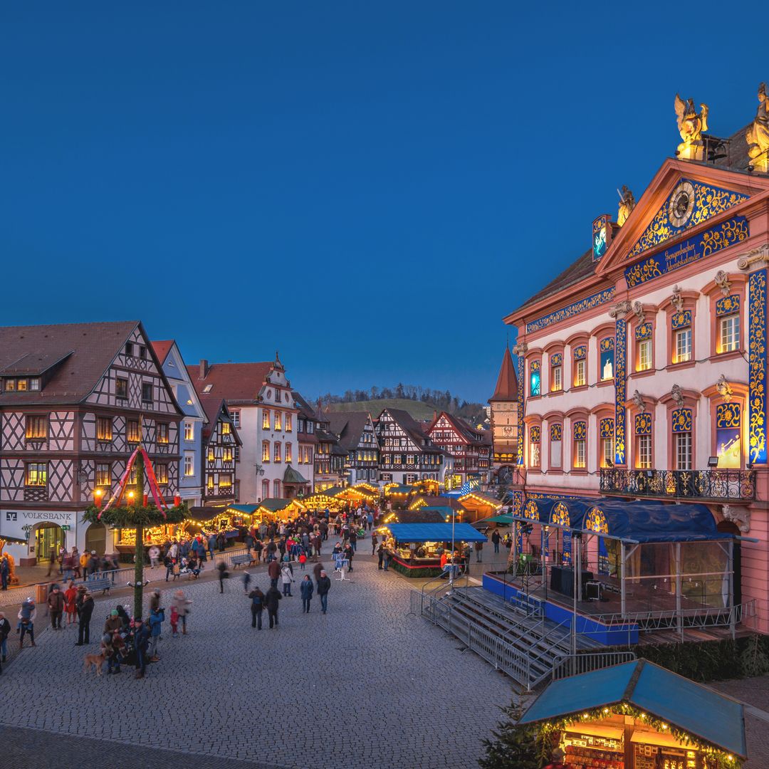Gengenbach, Alemania, en Navidad