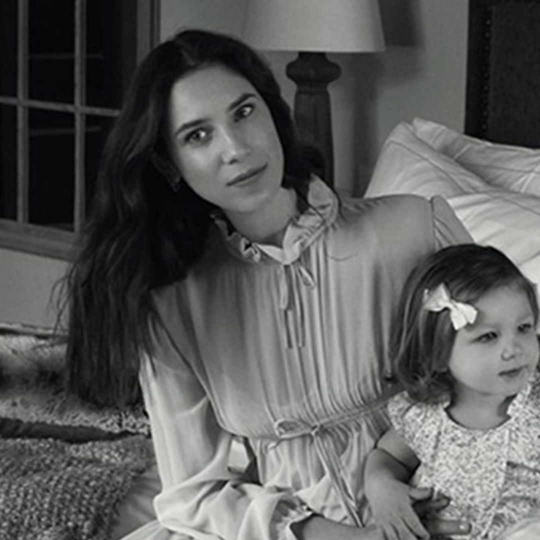 Primer posado de Tatiana Santo Domingo con sus hijos