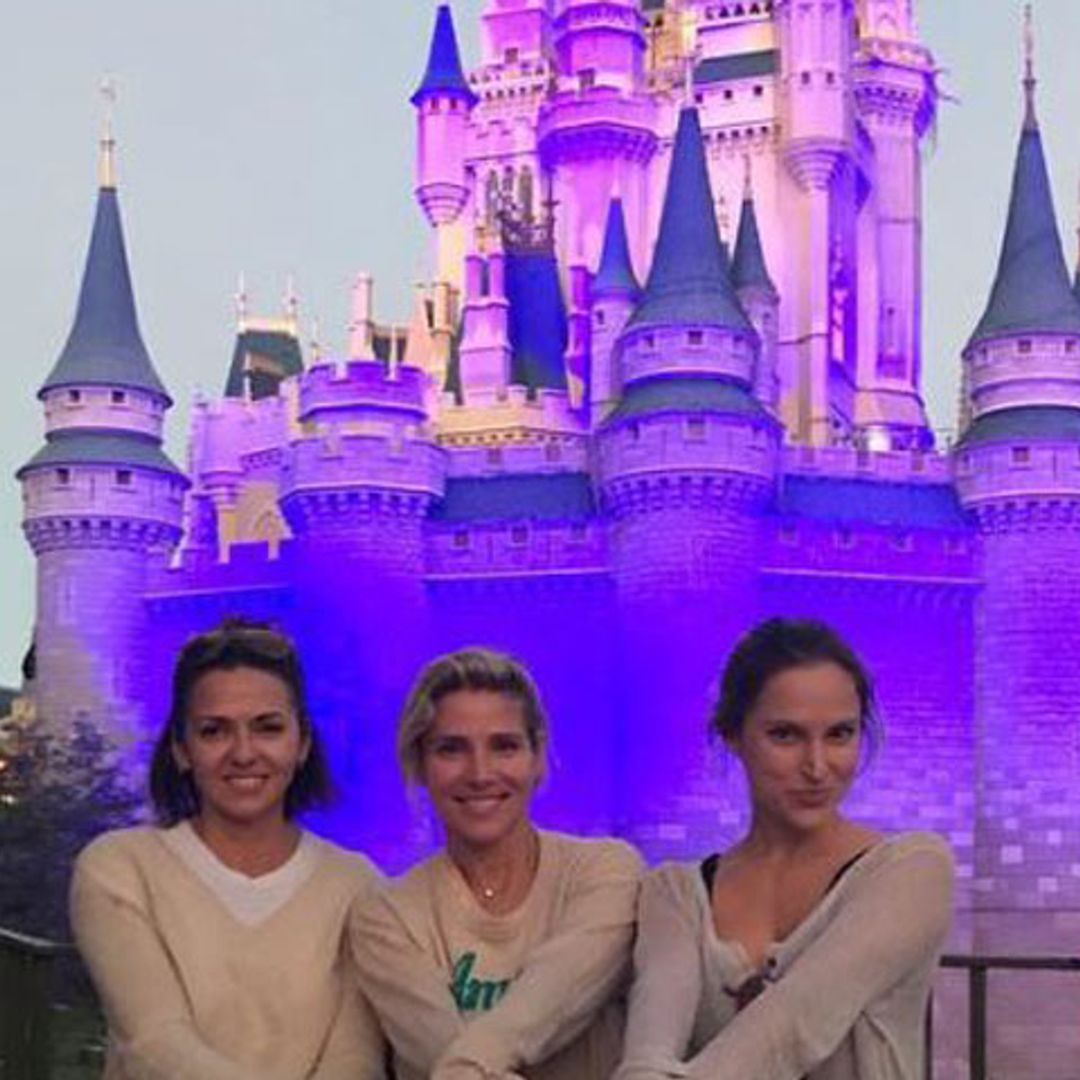 Elsa Pataky lleva a sus hijos a Disney World