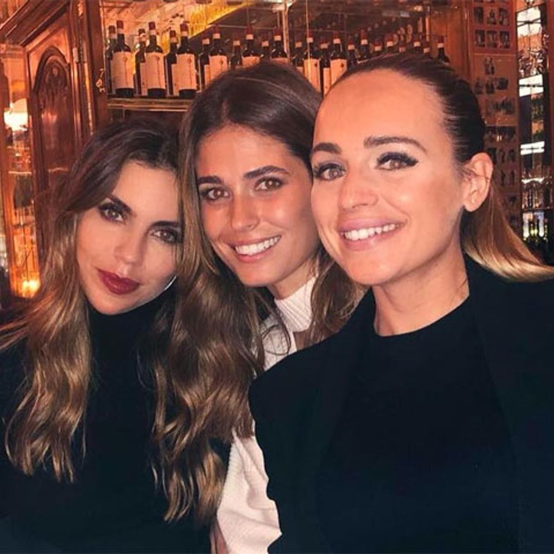 Melissa Jiménez y las WAG's del Barça, una cena con mucha deportividad