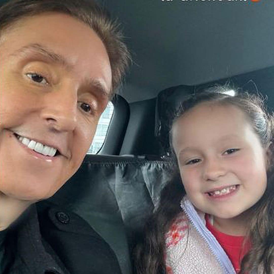 Daniel Bisogno y su hija Michaela