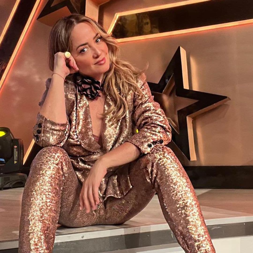 Conmovida, Andrea Legarreta honra a su fallecido sobrino en una ceremonia familiar
