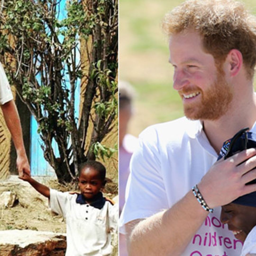 Emotivo encuentro en Lesotho entre el príncipe Harry y Mutsu Potsane, amigos desde hace una década