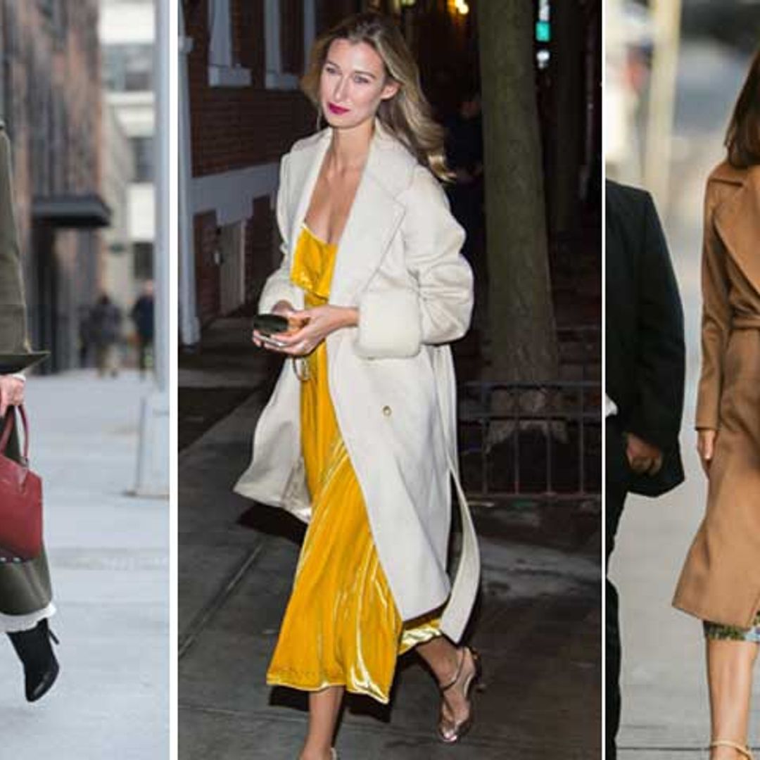 Los mejores ‘looks’ de las ‘celebs’ para combatir una ola de frío