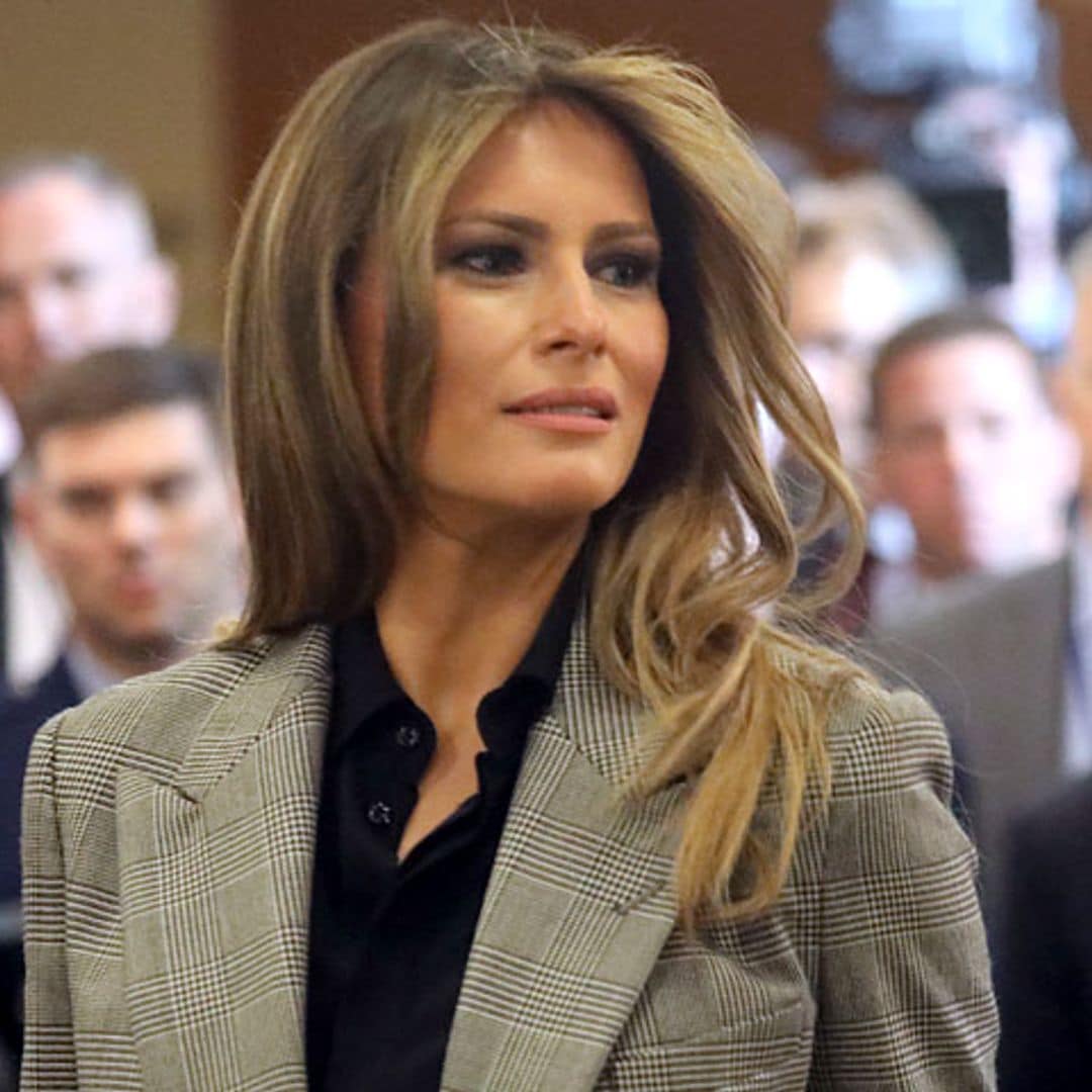 Melania Trump, tras la pista del 'blazer' de Zara de Marta Ortega