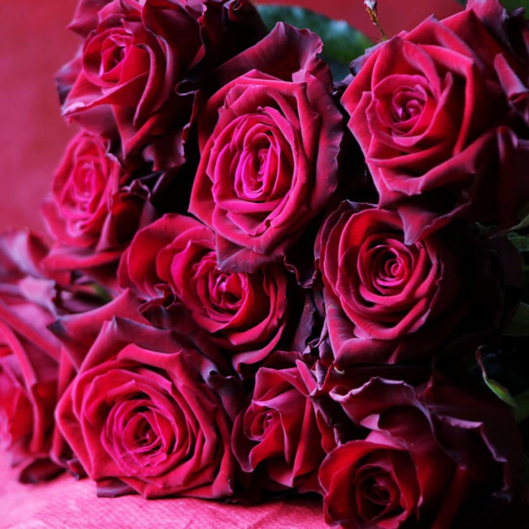 Crea tu propio arreglo floral con rosas rojas