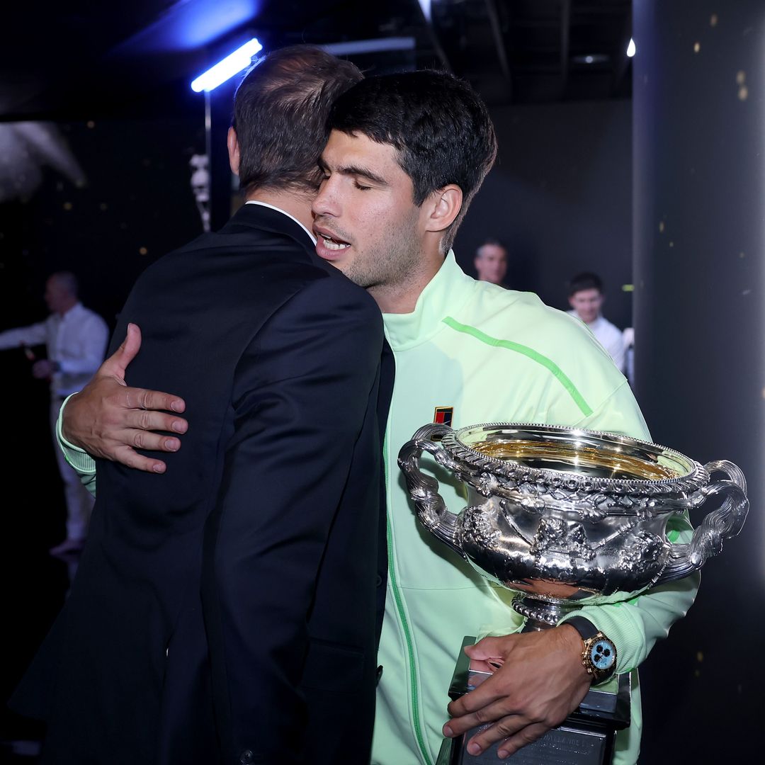 Las confesiones más íntimas y personales de Carlos Alcaraz tras ganar el Open de Australia: "Fue muy especial darme un abrazo con Rafa"
