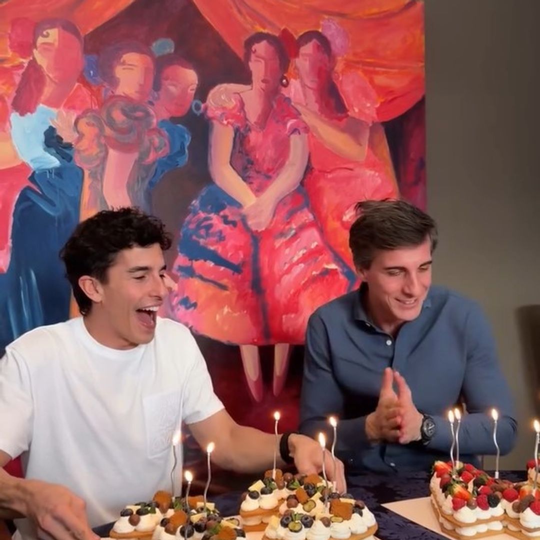 El cumpleaños de Marc Márquez que ha dado la vuelta a las redes: María Pombo, Laura Matamoros y una lista muy 'top'
