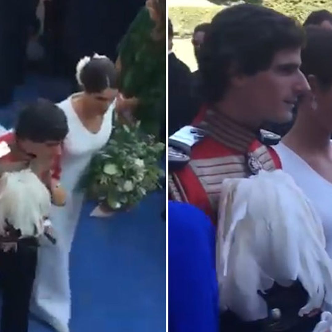 En vídeo: Fernando Fitz-James Stuart y Sofía Palazuelo ya son marido y mujer