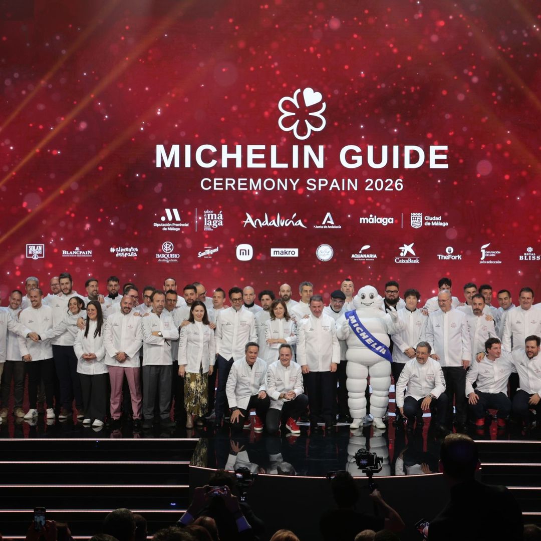Estrellas Michelin 2026: lista completa de premiados, nuevas estrellas, ascensos y sorpresas de la gala en Málaga