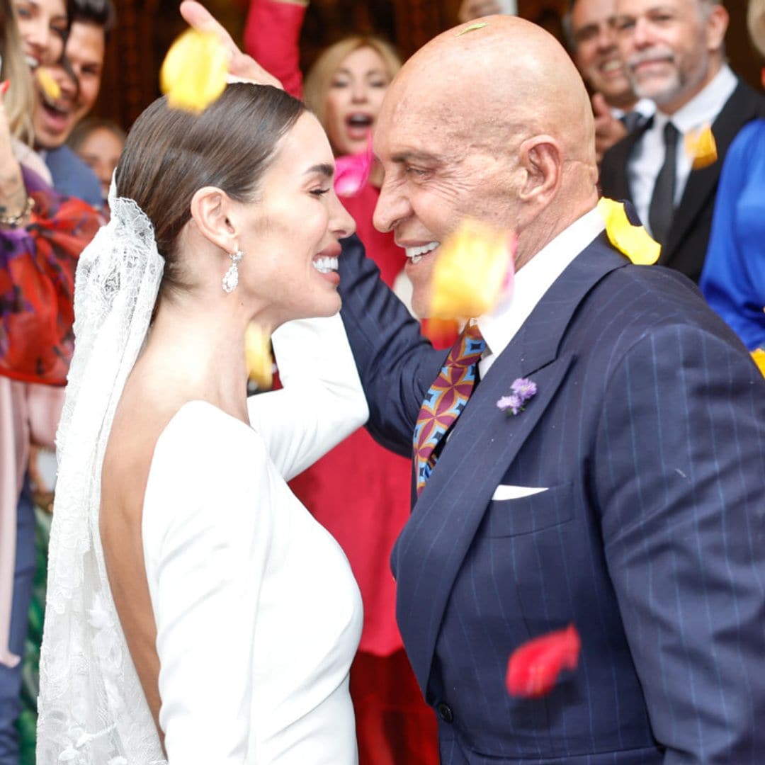 La emoción de Kiko Matamoros y Marta López Álamo al darse el 'sí, quiero' en Madrid