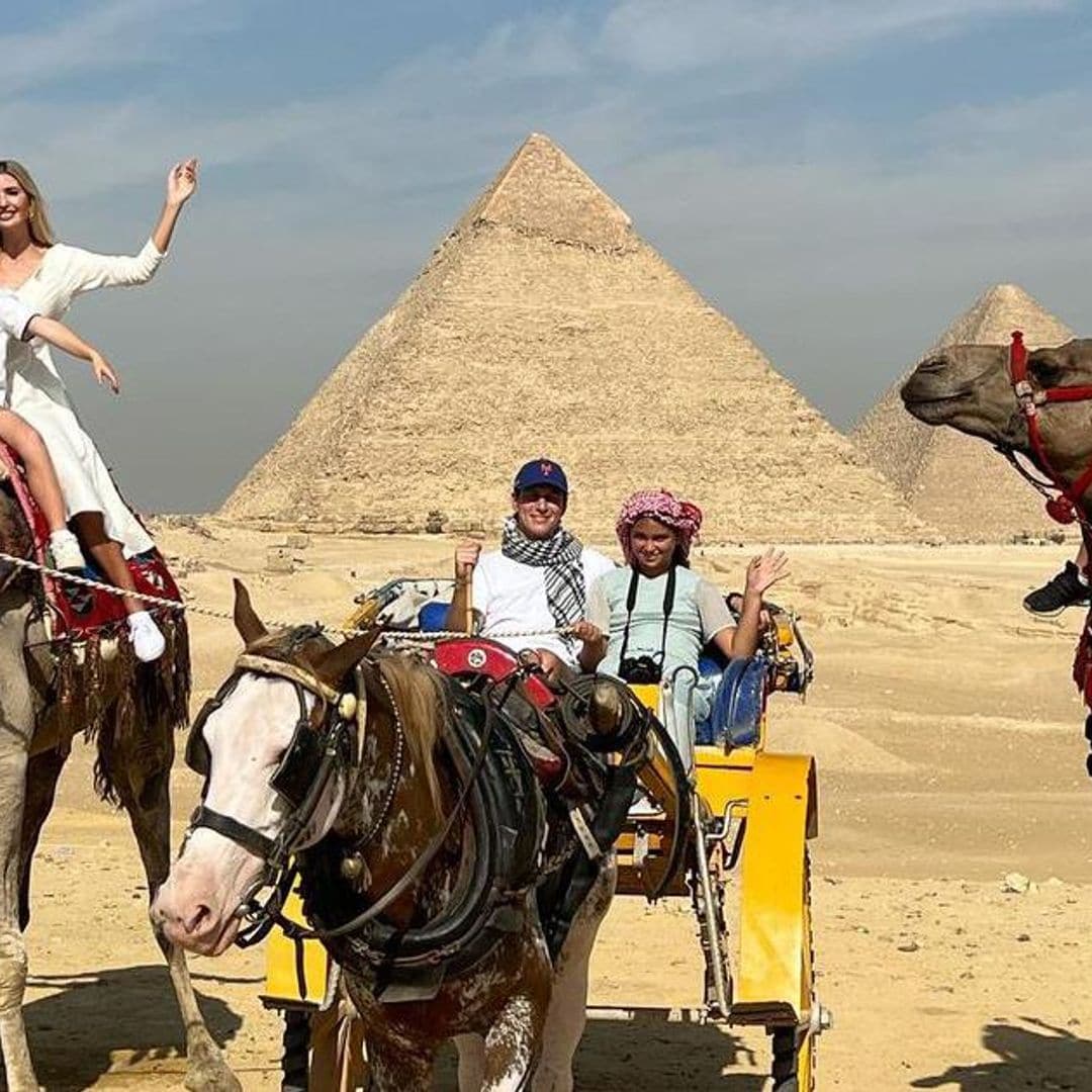 Ivanka Trump y sus espectaculares vacaciones familiares en Egipto