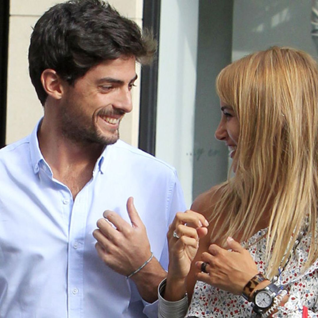 Alba Carrillo y David Vallespín celebran con una romántica cena su primer año de amor