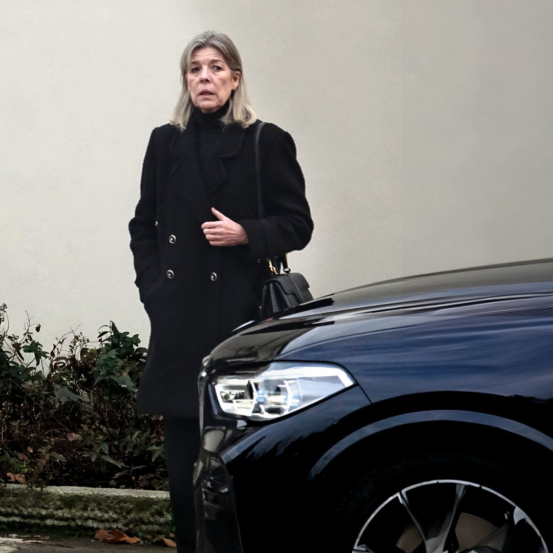 Carolina de Mónaco y sus hijos: el rostro del dolor y la tristeza en el funeral de Fernanda Biffi