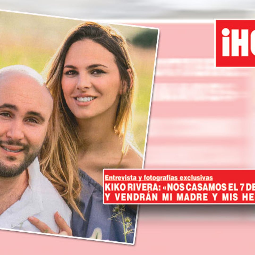 Exclusiva en ¡HOLA!, Kiko Rivera: 'Nos casamos el 7 de octubre y vendrán mi madre y mis hermanos'