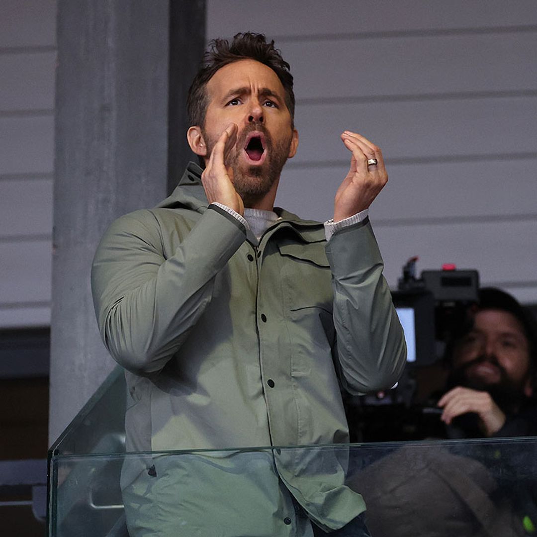 ¡Qué manera de sufrir!  La divertida reacción de Blake Lively ante la emoción de Ryan Reynolds en el fútbol