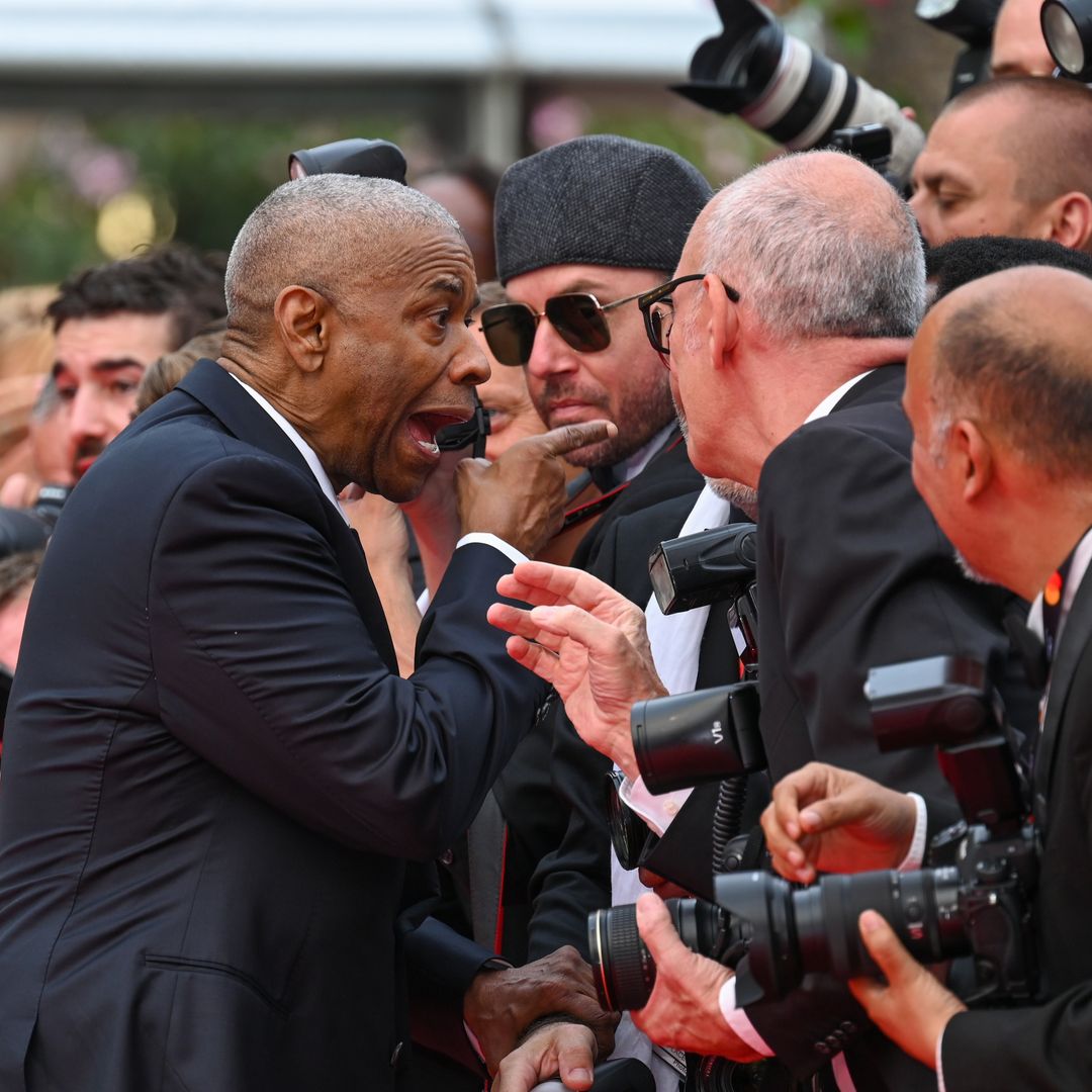 El monumental enfado de Denzel Washington con un fotógrafo en Cannes, en vídeo