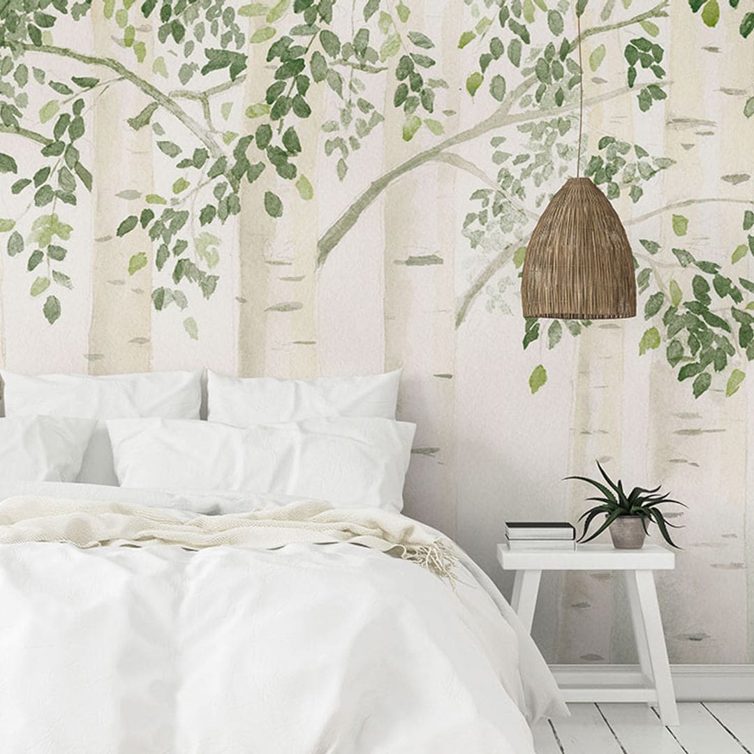 ¿Sabes cómo elegir el papel pintado para decorar el dormitorio?