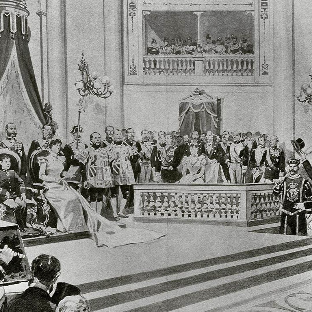 Boda de María de las Mercedes de Borbón y Austria, Princesa de Asturias, con el Príncipe de las Dos Sicilias Carlos de Borbón (1901)