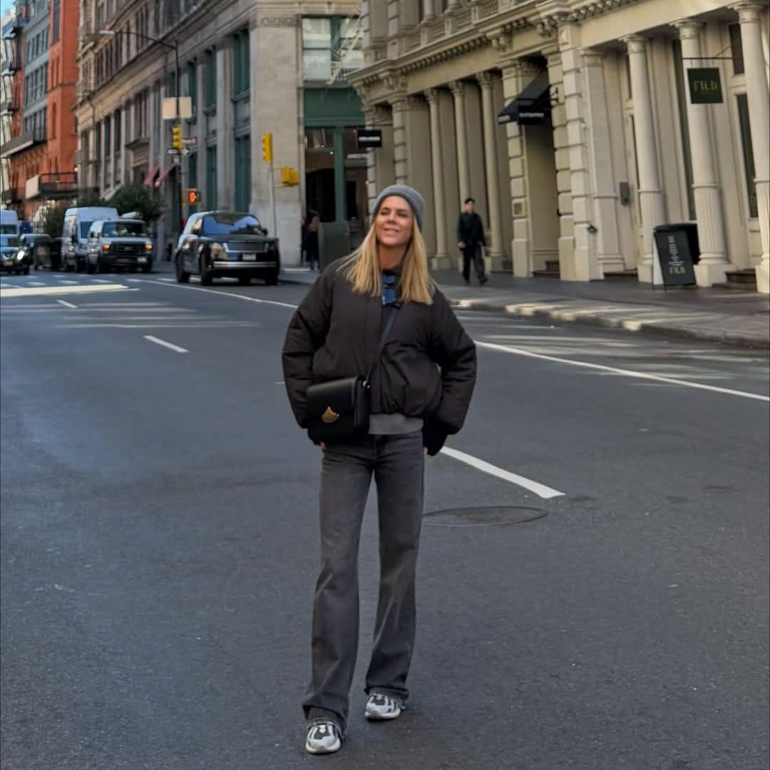 El truco de Amelia Bono para llevar menos ropa en su maleta a Nueva York