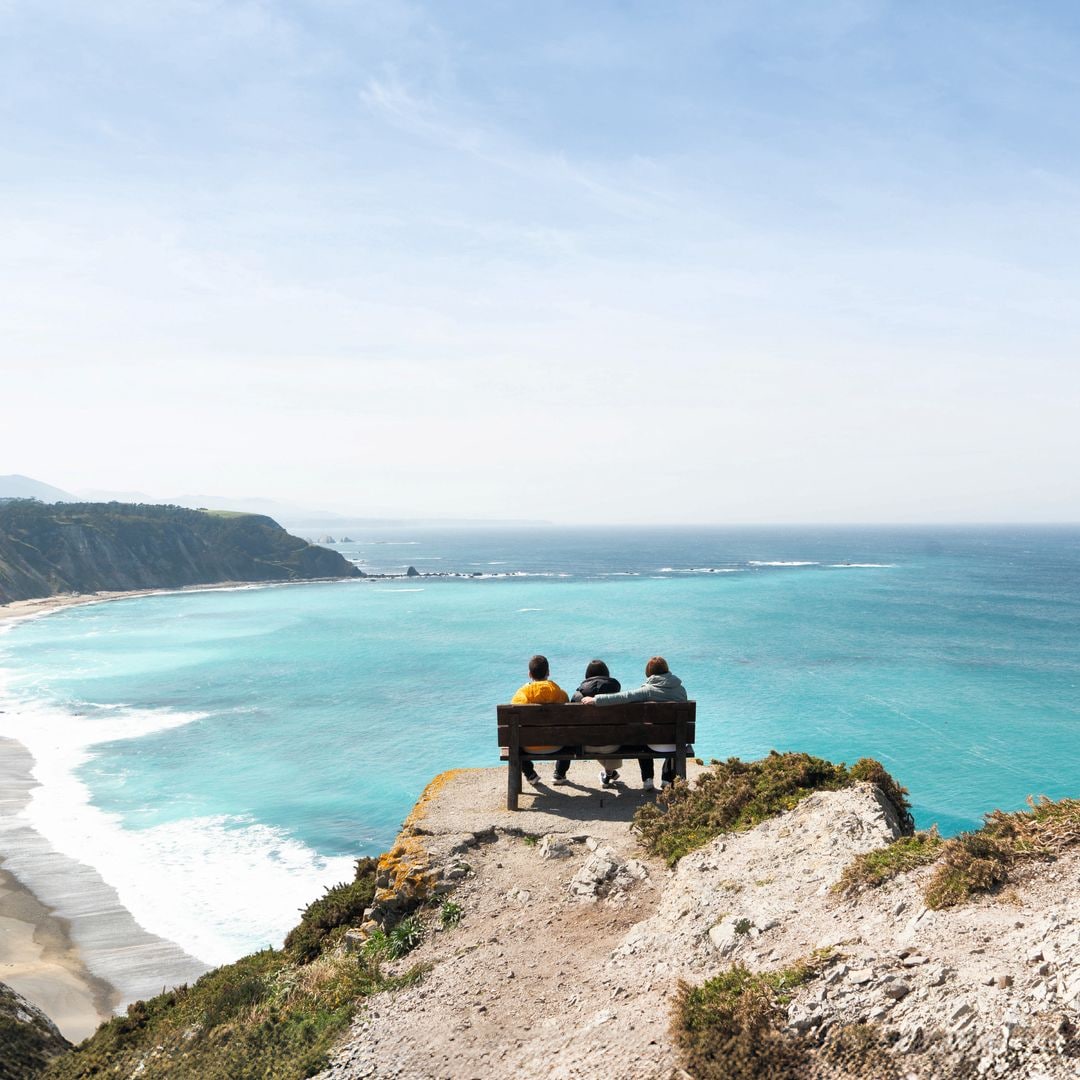 El mirador Sablón, en Asturias