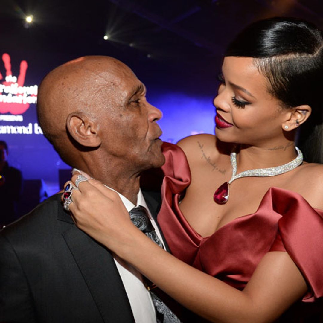 El divertido y conmovedor baile de Rihanna con su abuelo de 90 años