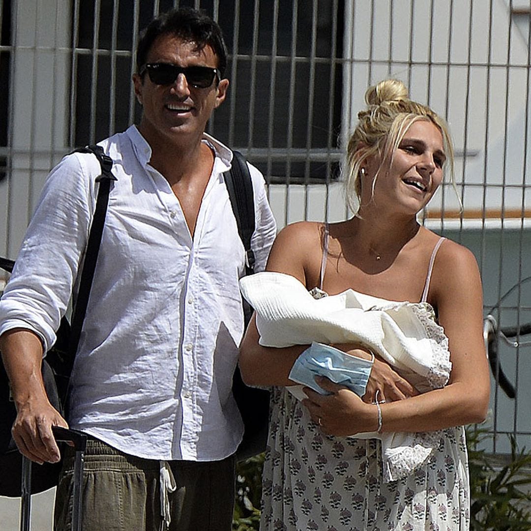 Ivana Icardi y Hugo Sierra se van a casa con su recién nacida y cuentan a quién se parece