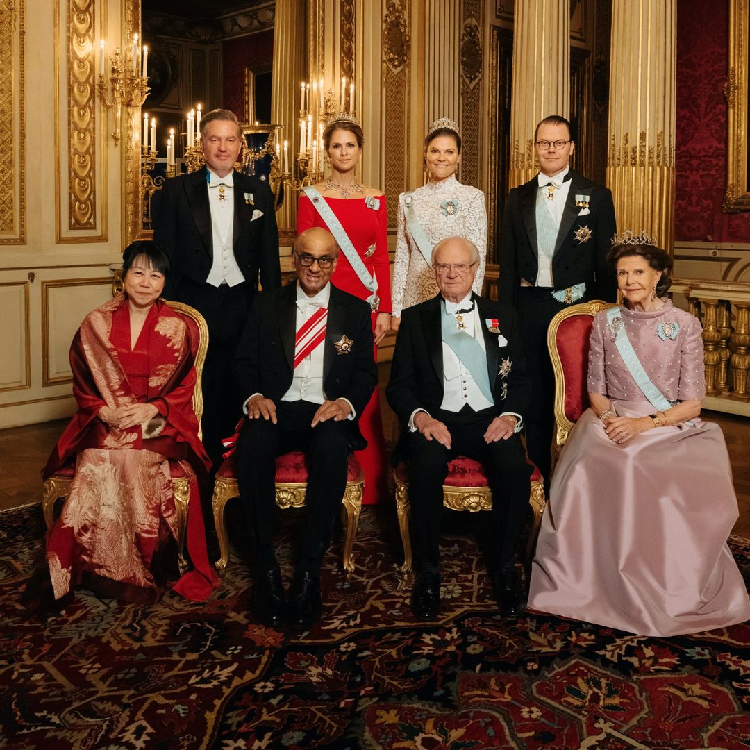 La reina Silvia y la princesa Victoria deslumbran en un impresionante banquete de Estado: tres tiaras y la ausencia del príncipe Felipe y Sofía