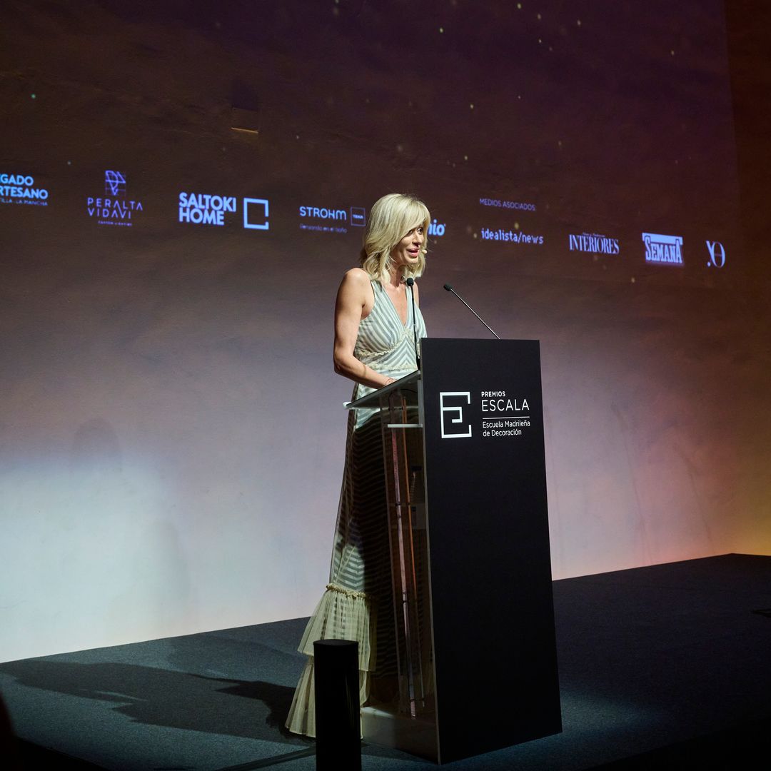 Susanna Griso en unos premios de decoración