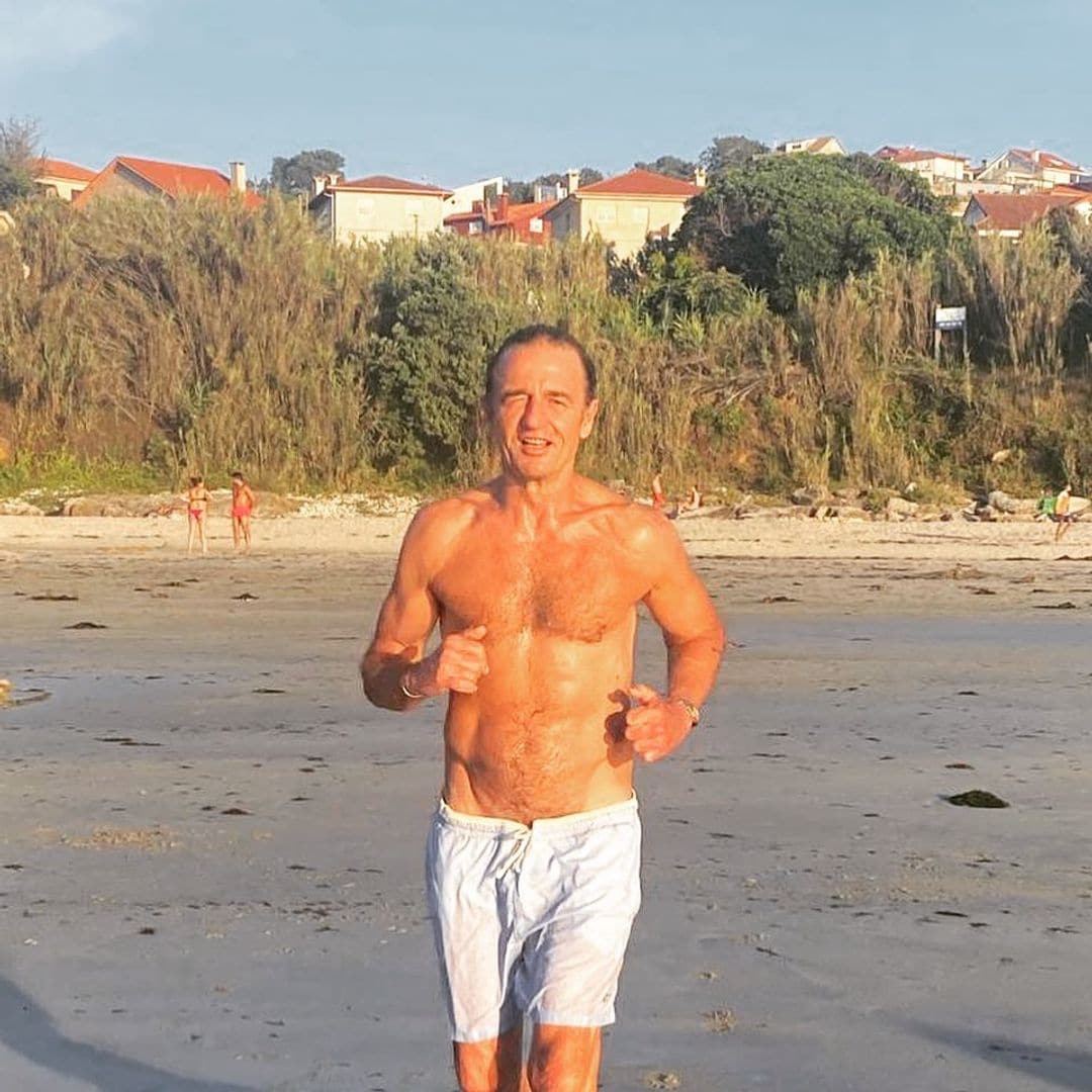 Alessandro Lequio presume de su hija Ginevra Ena, de 9 años, en sus vacaciones