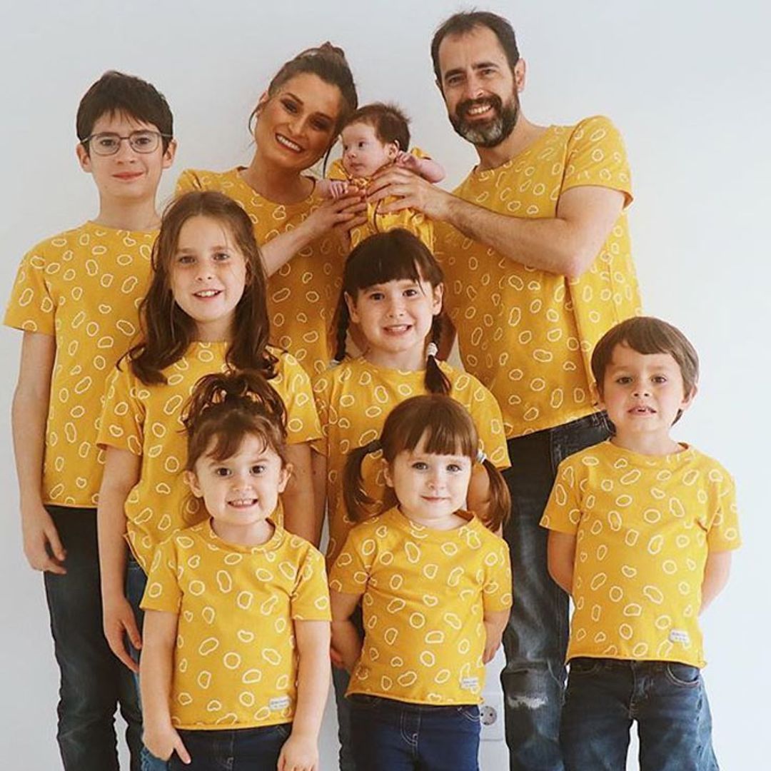Así es volver a la rutina con una familia numerosa de 9 como la de Verdeliss