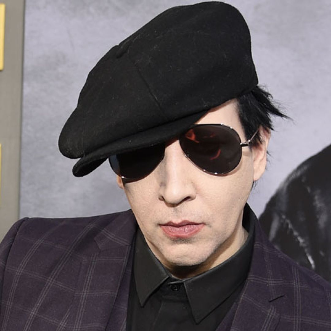 Marilyn Manson, hospitalizado tras caerle encima un decorado en un concierto