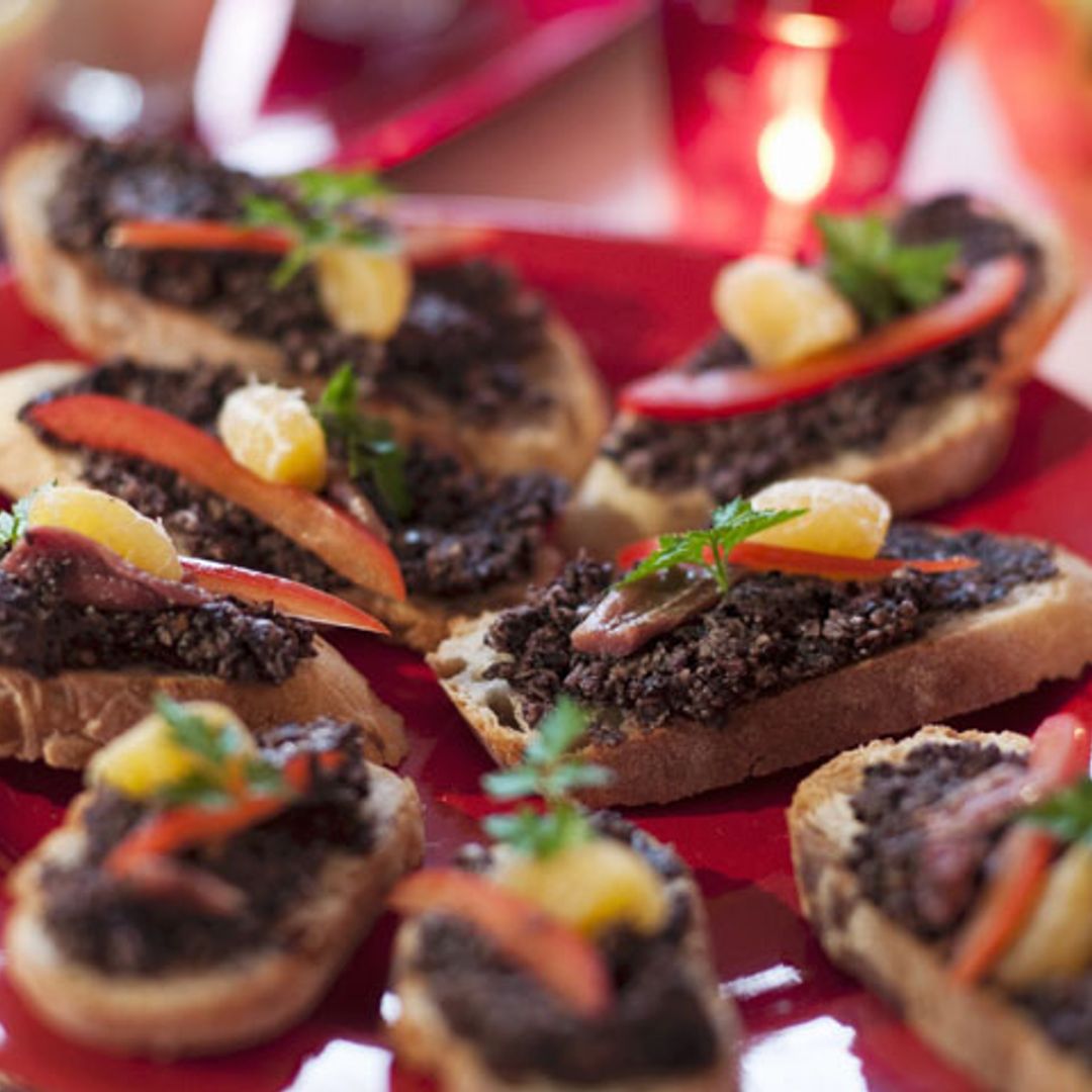 Paté de aceitunas negras