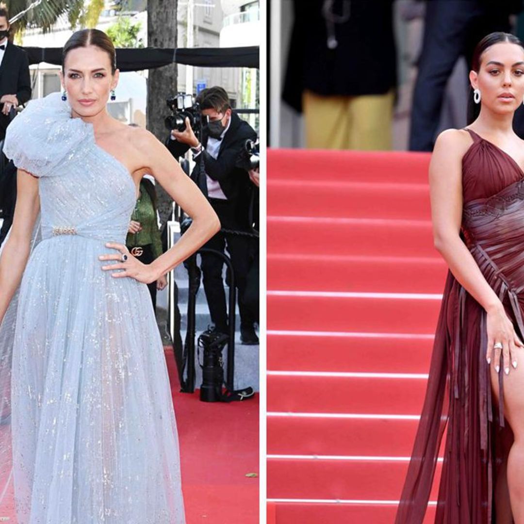 Nieves y Georgina, las españolas pisan fuerte en la alfombra roja de Cannes