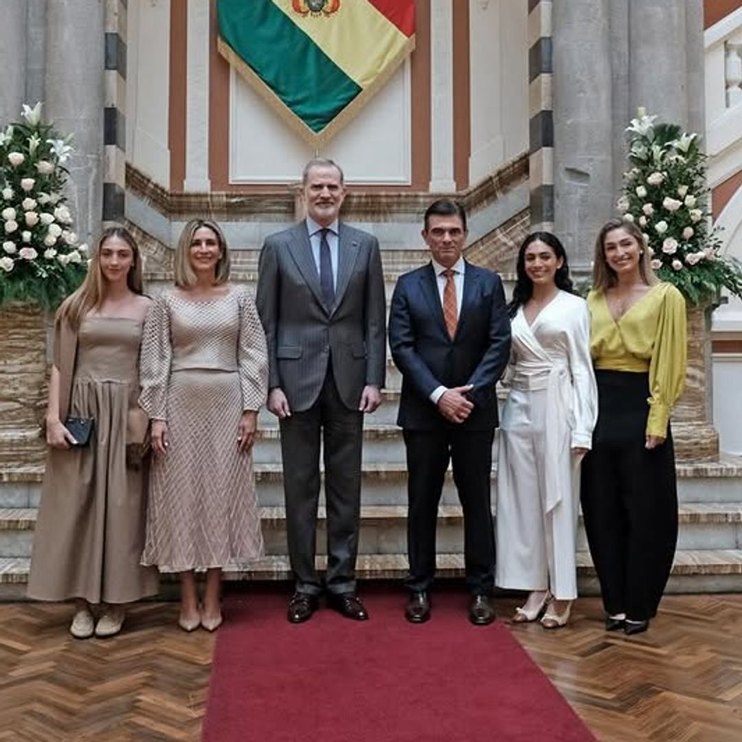 La amistad casi desconocida que une al rey Felipe con el presidente de Bolivia, padre de la 'Ivanka Trump latina'