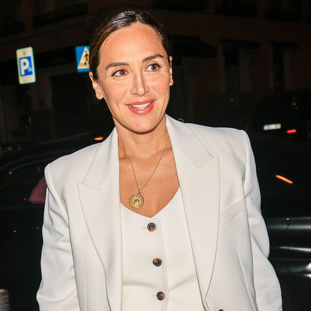 El impecable traje blanco con el que Tamara Falcó ha deslumbrado en el 35º cumpleaños de Íñigo Onieva