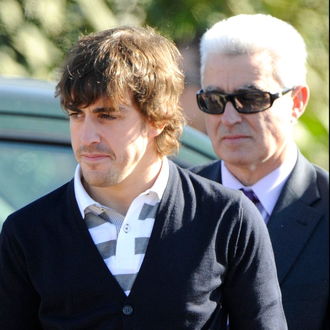 Fernando Alonso con su padre, José Luis, su mentor y máximo apoyo