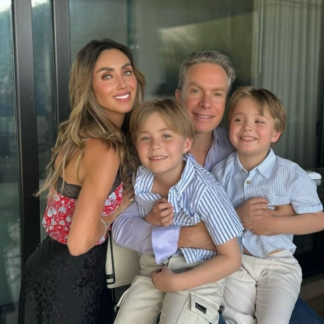 Anahí y sus hijos disfrutan de una especial viaje a España