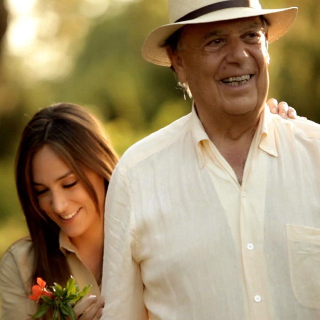 Carlos Falco y su hija Tamara 