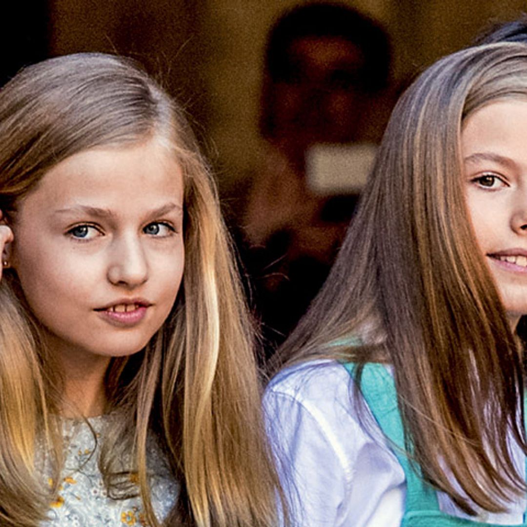 En ¡HOLA!, Leonor, la princesa adolescente que ya se maquilla