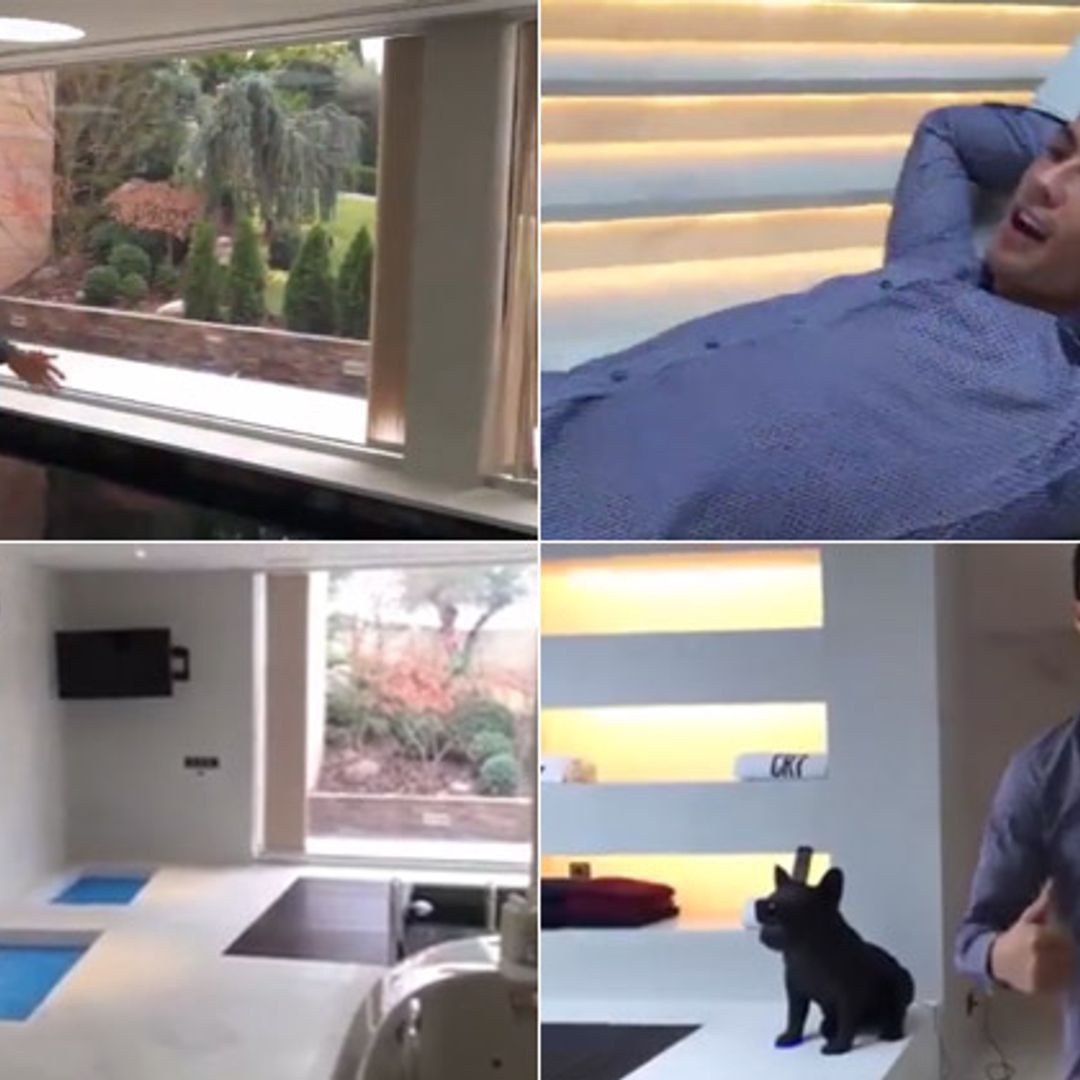 Cristiano Ronaldo abre el spa de su casa y revela algo curioso
